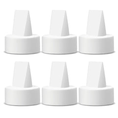 Maymom duckbills for Spectra S1/S2 in white, durable compatibility for daily pumping