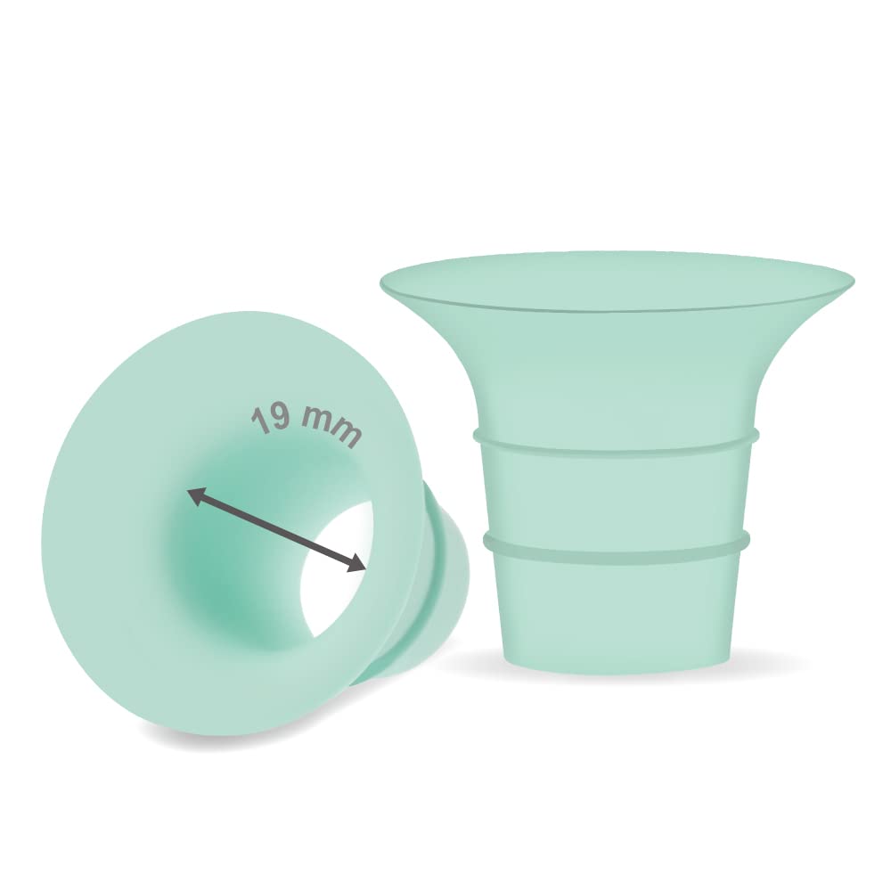 Maymom 19mm insert pack enables quick resizing of 24mm flanges for comfort