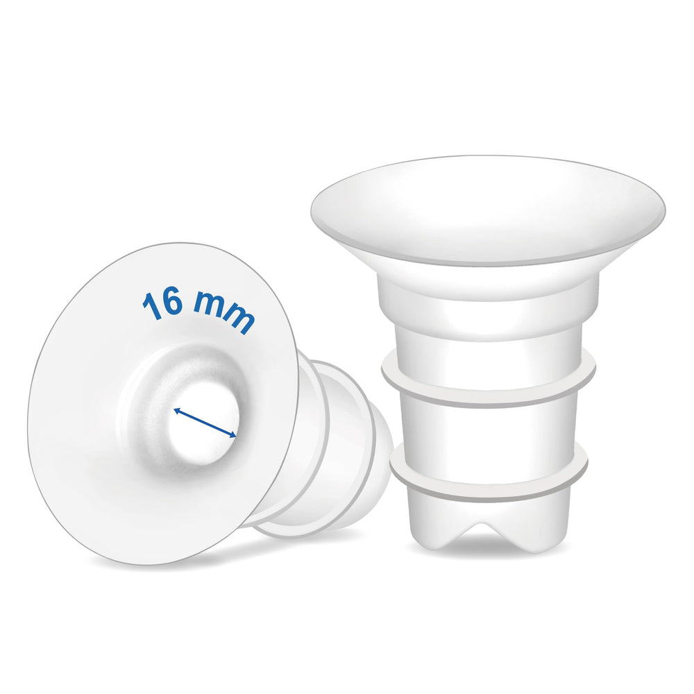 Maymom flange inserts 16mm pack enables customizable nipple tunnel for comfortable pumping