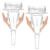 Maymom Milkbag Adapter Gen 2 fits wide-neck bags for versatile pumping.