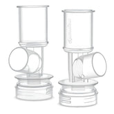 Maymom MyFit connector base narrow neck focus enables secure bottle connections.