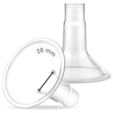 Maymom MyFit Classic 28mm shield with comfortable fit for pumping sessions