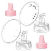 Maymom 2x 20mm wide-mouth flanges for Spectra-compatible pumps