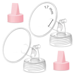 Maymom pump-part spectra-compatibility closeup shows fit with Spectra devices for flexible pumping.