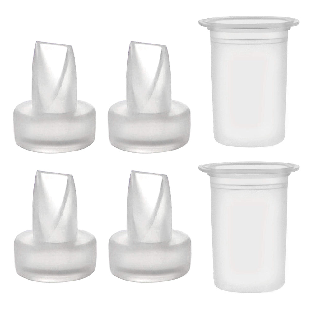 Maymom duckbill valves 4-pack for compatible Ameda models ensure consistent seal