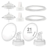 Maymom pump parts with 21mm flange for Spectra S2, offering a comfortable fit.