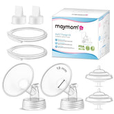 Maymom 19mm flange for Spectra compatibility enhances comfort during pumping