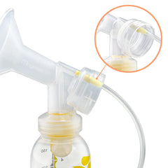Maymom 42-inch clear tubing offers flexible setup for comfortable pumping sessions.