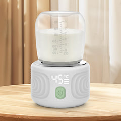 Maypott Baby Bottle Warmer front view showing portable design for on-the-go feeding