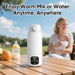 Maypott bottle warmer with large 17.5oz capacity for multiple feeds