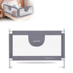 MBQMBSS 52in bed rail side view shows secure mattress contact for safer sleep