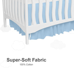 MD Home Decore 28x52 standard crib fit with 14 inch drop for standard setups