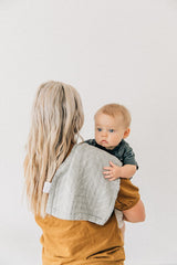 Mebie Baby burp cloths assorted-designs add cute style to feeding time.