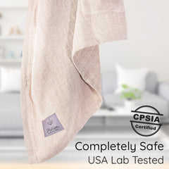 Mebien Ring Sling Sand ergonomic-hold highlights healthy hip position for infants.