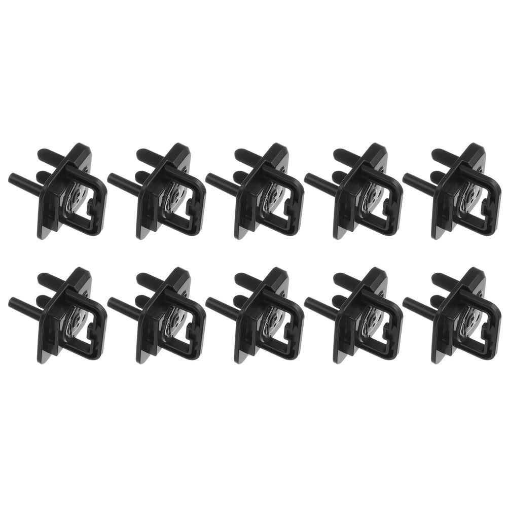 MECCANIXITY outlet covers 10-pack in black protect sockets for safer homes.