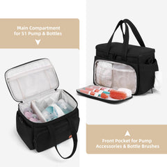 Mecozone Spectra bag with removable divider aids flexible packing.
