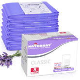 MED diaper pail refill lavender 8-pack for long-lasting freshness in busy nurseries