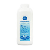 MED PRIDE baby powder bottle front showing talc-free cornstarch for moisture control