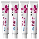 MEDca high-potency zinc oxide ointment tube in 4-pack for on-the-go barrier protection