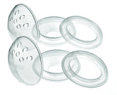 Medela TheraShells front view shows discreet, low-profile design for wear under clothing