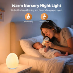 MediAcous Night Light 1H timer feature helps energy-efficient routines.