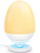 MediAcous night light front view showing safe, kid-friendly design and soft glow