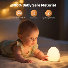 MediAcous baby-safe materials ensure a gentle nursery night light.