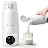 Meehuan portable bottle warmer front-view for quick on-the-go feeding