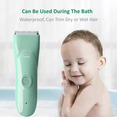 MEETCARE baby hair clipper guided combs ensure safe, even trims.