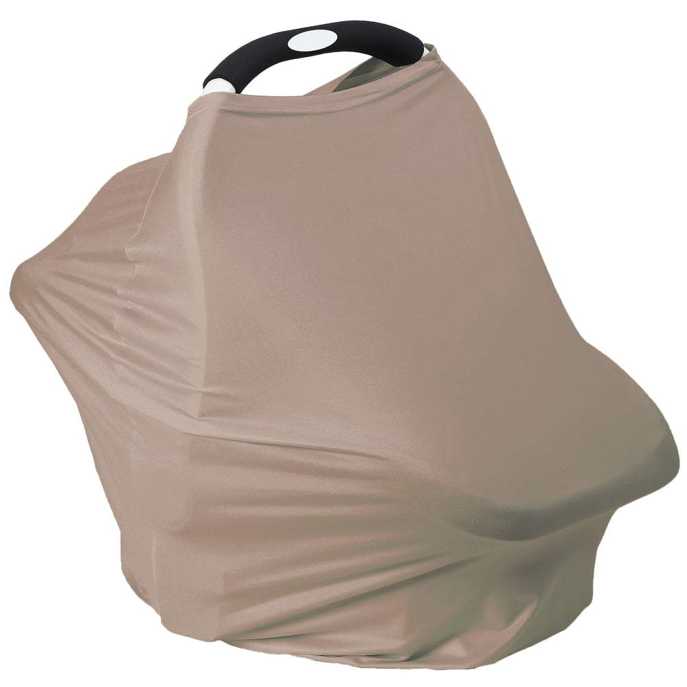 Meetjoy car-seat-cover fabric close-up shows breathable material for baby's comfort