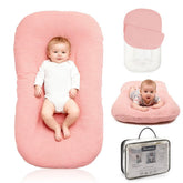 Meindoovm Baby Lounger cover closeup showing soft breathable fabric for comfort
