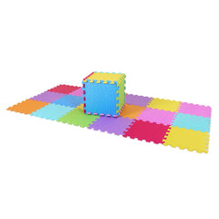 Meiqicool EVA foam mat protects hardwood floors during kids' activities.