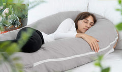 Meiz inner microfiber cover shows smooth texture for long-night comfort