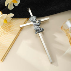 Meliatomia baptism cross nursery decor that adds faith-inspired charm.
