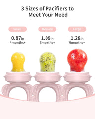Melican freezer nibble tray creates breastmilk popsicles for teething relief and soothing texture.