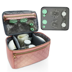 MELINON wearable pump bag compact front pocket keeps essential items organized on the go.
