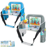 MENZOKE kids travel tray car seat setup supports long road trips.