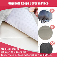 Meolsaek anti-slip reverse dots keep the protector in place during drives.