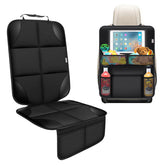 Meolsaek car seat protector under baby seat shields upholstery from spills