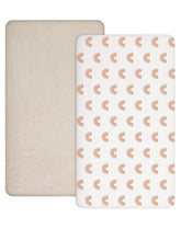 Meowcards crib sheet muslin texture for soft baby skin