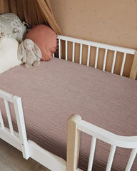 Meowcards crib sheets fit standard crib beds for secure bedding