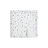 Meracorallo Muslin Swaddle blanket star pattern close-up for breathable newborn comfort