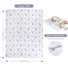 Metplus muslin texture close-up shows breathable cotton for airflow.