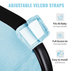 Metplus Muslin UV protection image demonstrates sun-shielding benefits during outdoor strolls.