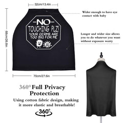 Metplus stroller cover protects baby in public while ensuring airflow.