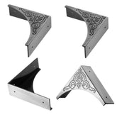 Mewuthede box corner protector antique silver guards corners with vintage charm and protection