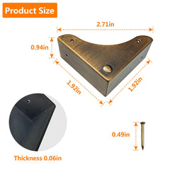 Mewuthede corner protector for desk edge mounted demonstrates secure installation and sturdy protection.