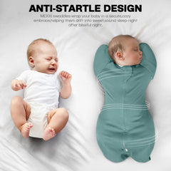 MEXXI organic cotton weave sleep sack feels ultra-soft against delicate skin.