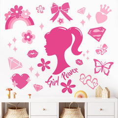 Mfault butterflies floral wall sticker collection brightens walls with whimsical charm.
