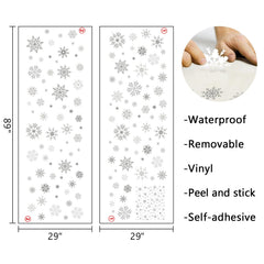 Mfault grey snowflake bedroom decor wall art for cozy sleeping spaces